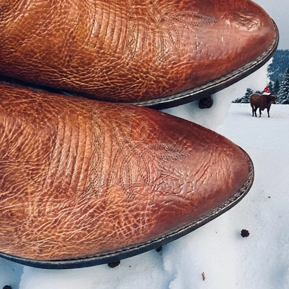 🔥 Dan Post Bullhide Cowboy Boots 11D USA Made – Christmas Special 🎁 - Picture 11 of 16